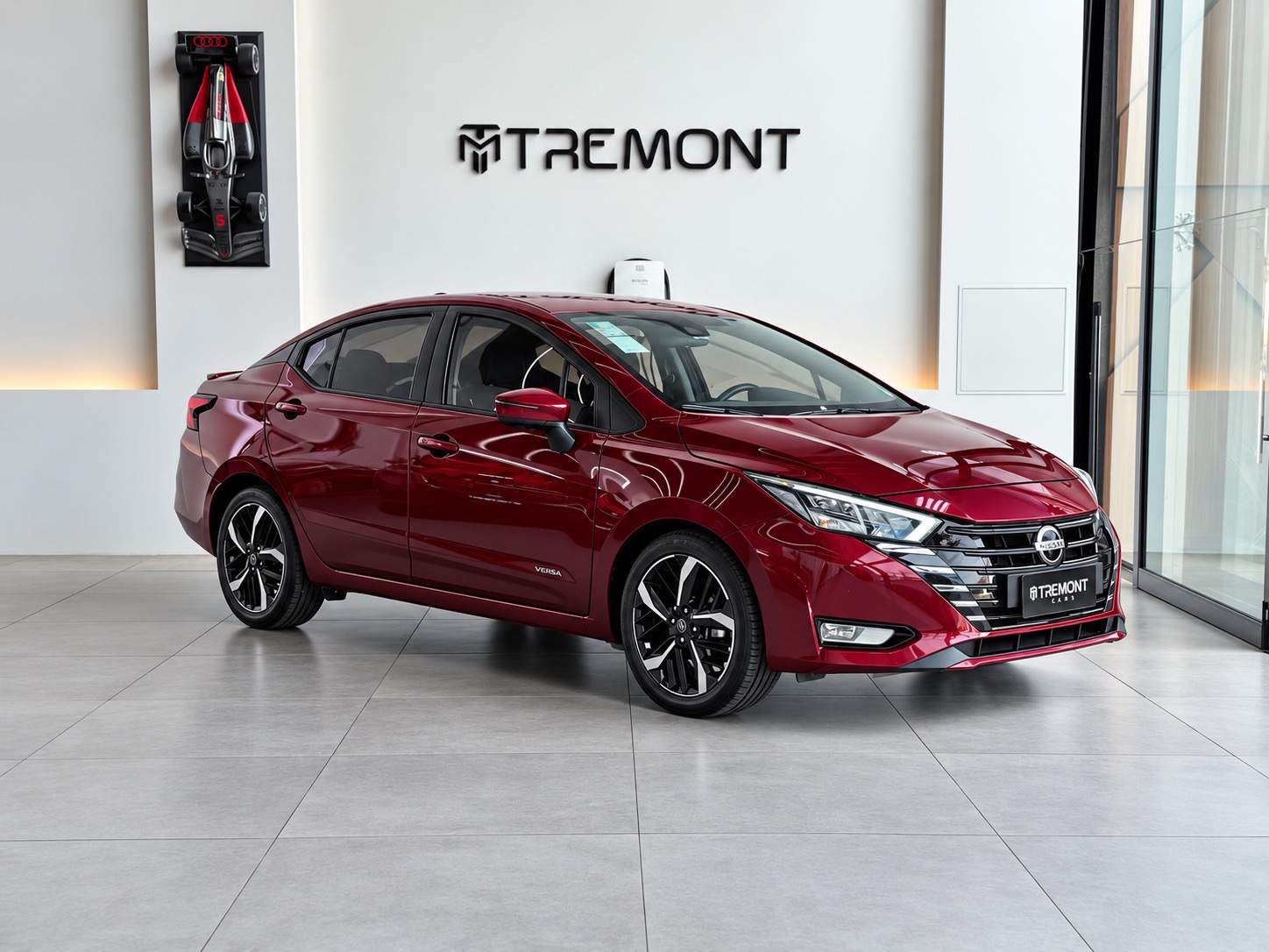 NISSAN VERSA VERMELHO