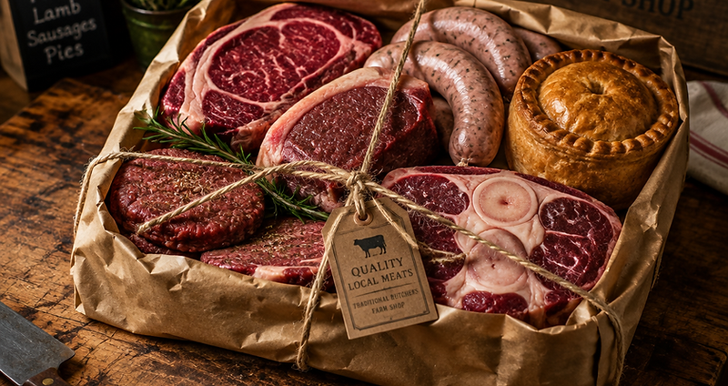 A traditional Christmas spread from Beavers Butchers