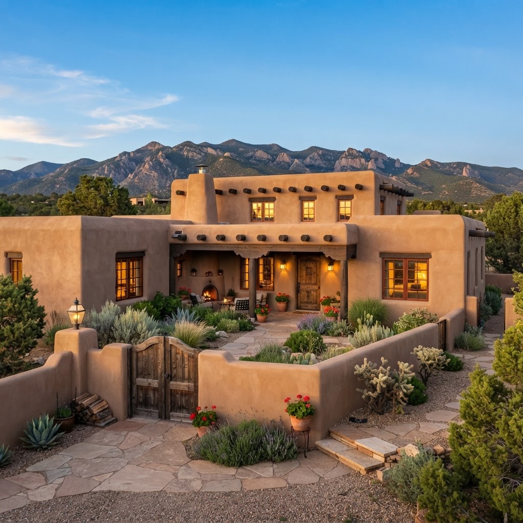 Pueblo Revival Renovation — Custom Homes in Santa Fe, NM