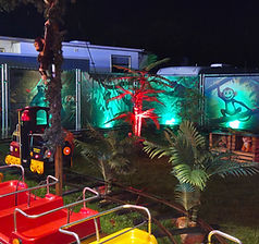 Safari Express Kindereisenbahn bei Nacht – Bild 12