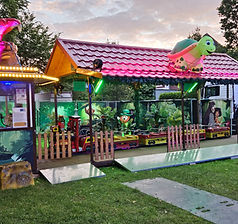 Safari Express Kindereisenbahn bei Nacht – Bild 2