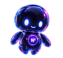Nerion N² glass assistant mascot