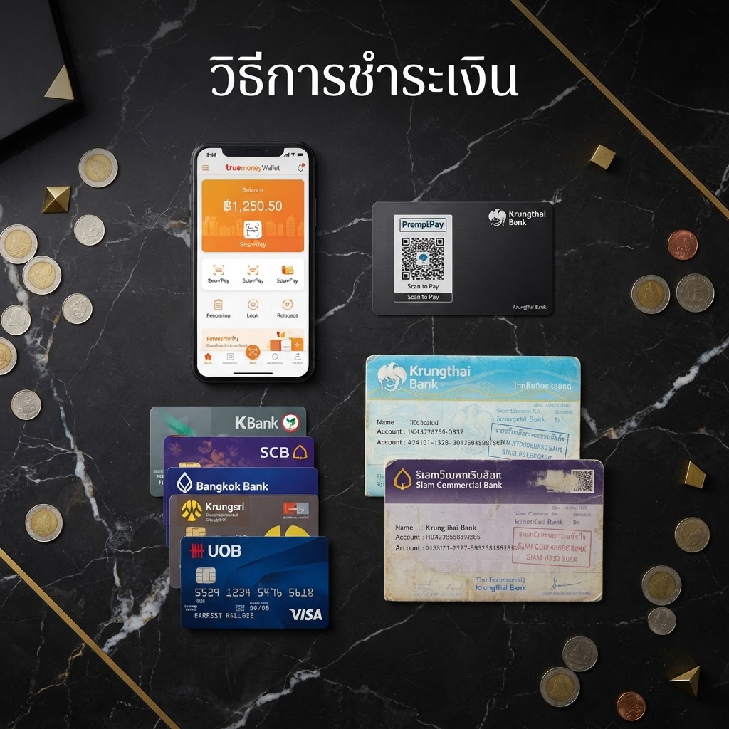 วิธีการชำระเงิน สล็อต ปรับแตก 98.5% ฝากถอนวอเลท 2026