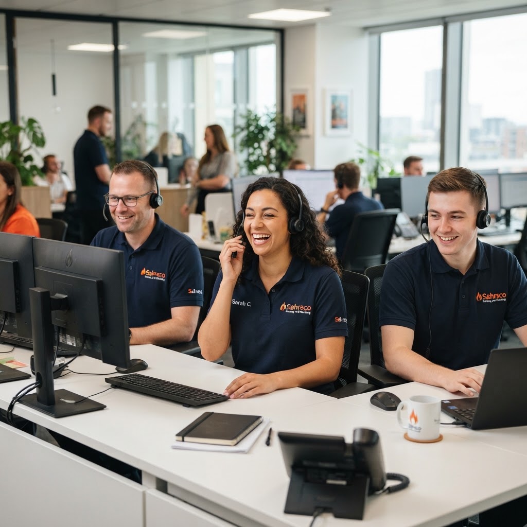 Sahrsco Heating & Plumbing customer support team