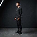 Performance Joggers — Black — Left