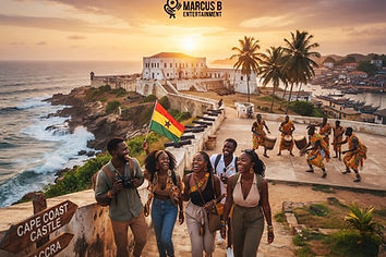Discover Ghana 2027 Tour promotional artwork