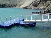 Plataforma flotante modular