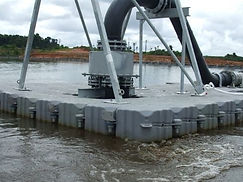 Plataforma flotante modular
