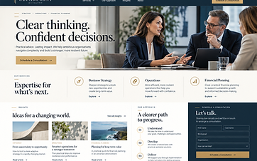 Professional Services Authority Site — Professional Services concept project