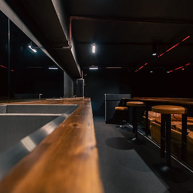Opera Box private bar with stools