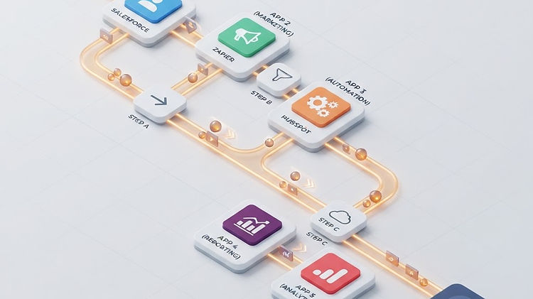 Automated workflow pipeline diagram