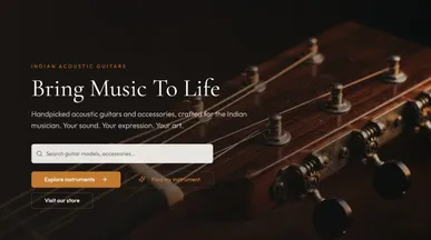 MUSIC DESTINATION template preview