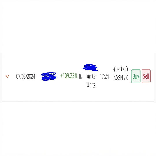 More than 109% on NXSN in 3 months