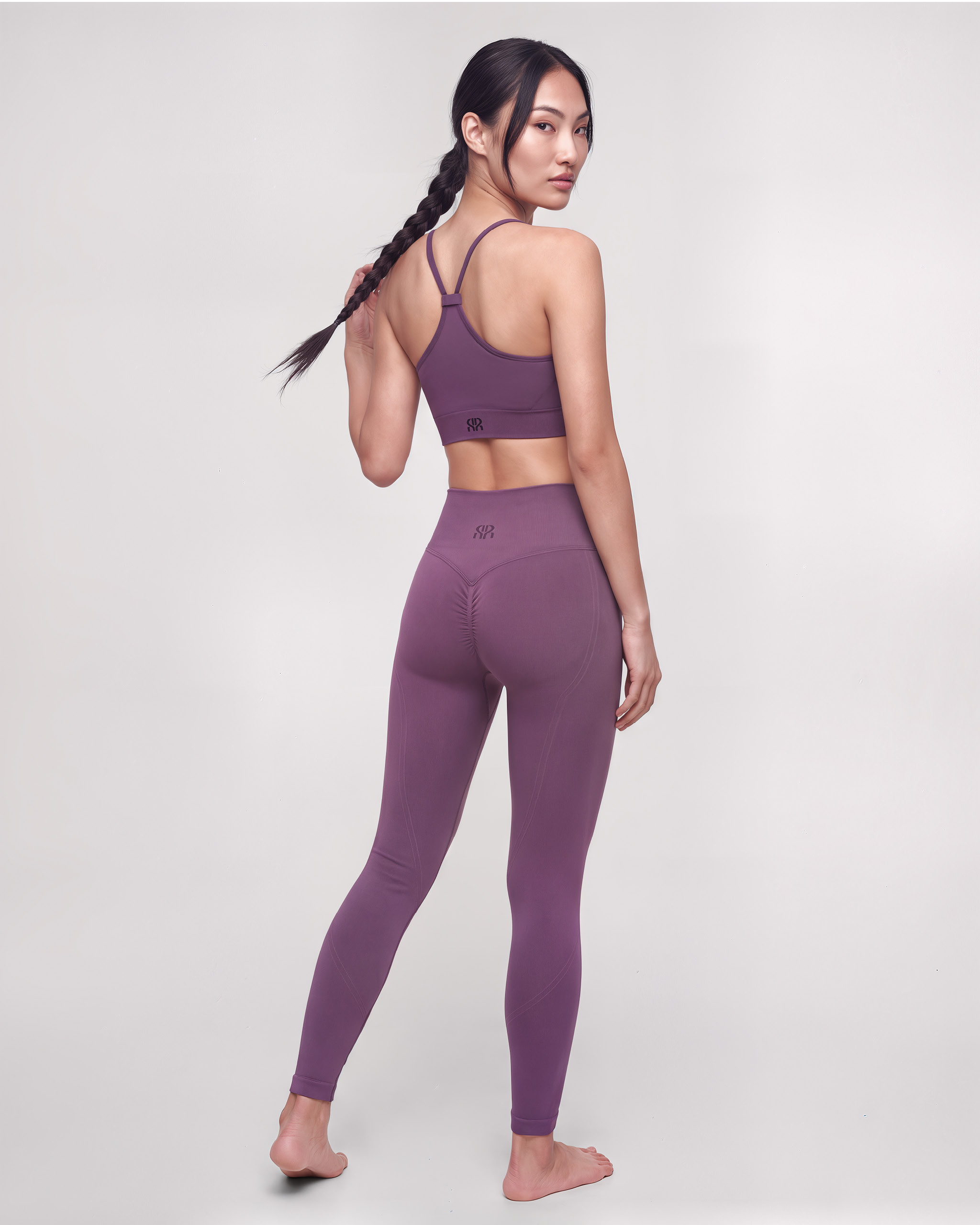 Legging Dynamic Sporty Plum