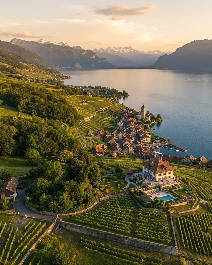 Pregny-Chambésy — right bank of Lake Geneva