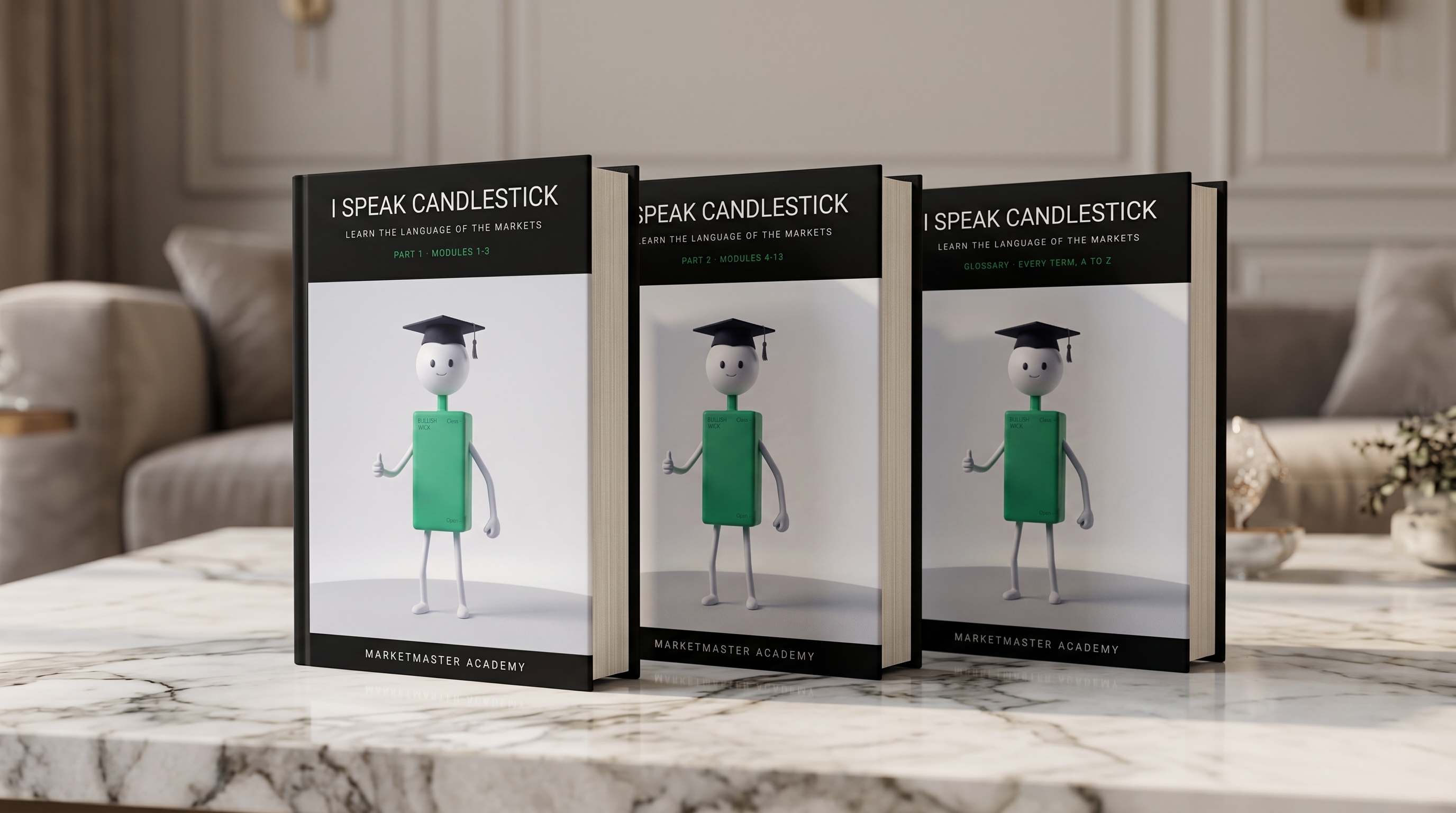I Speak Candlestick book set