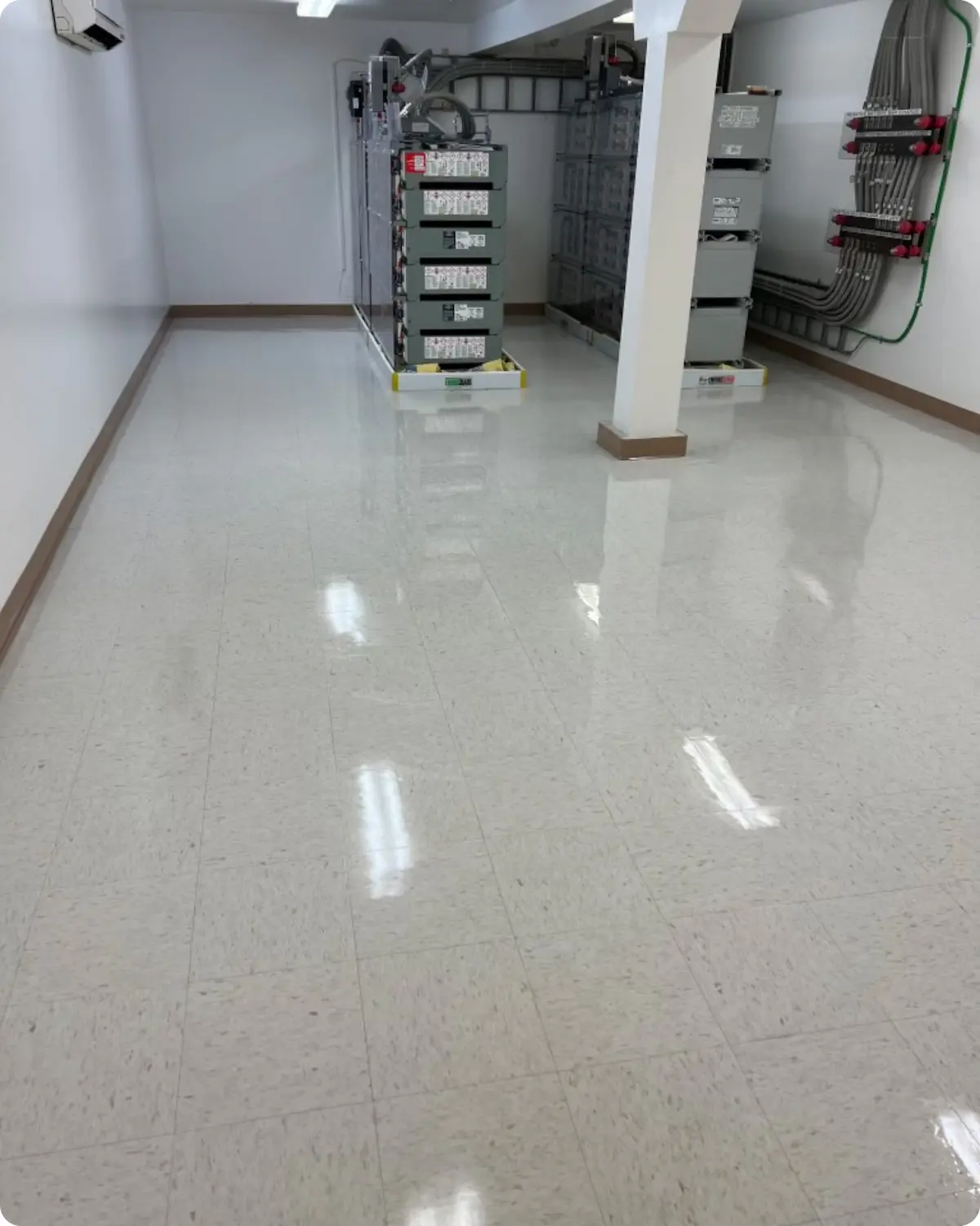 After cleaning