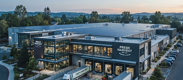 Industrial facility where SolarTech's founders first saw the energy challenge up close