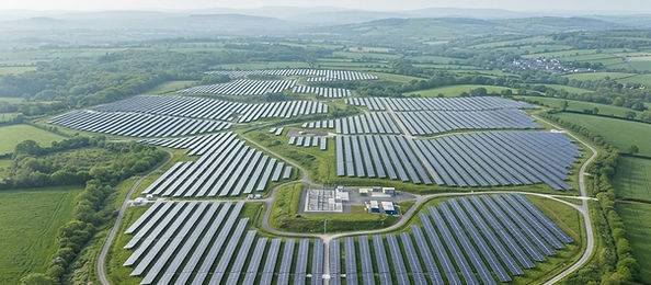 Utility-scale solar farm delivered by SolarTech