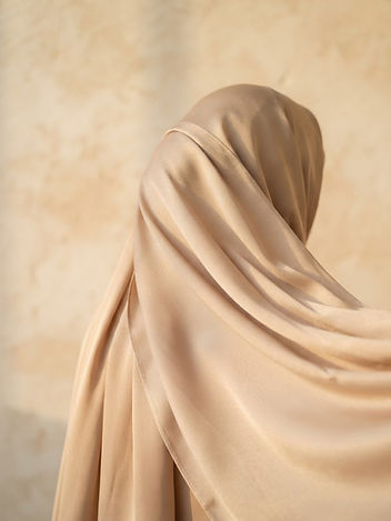 Hijab de seda premium