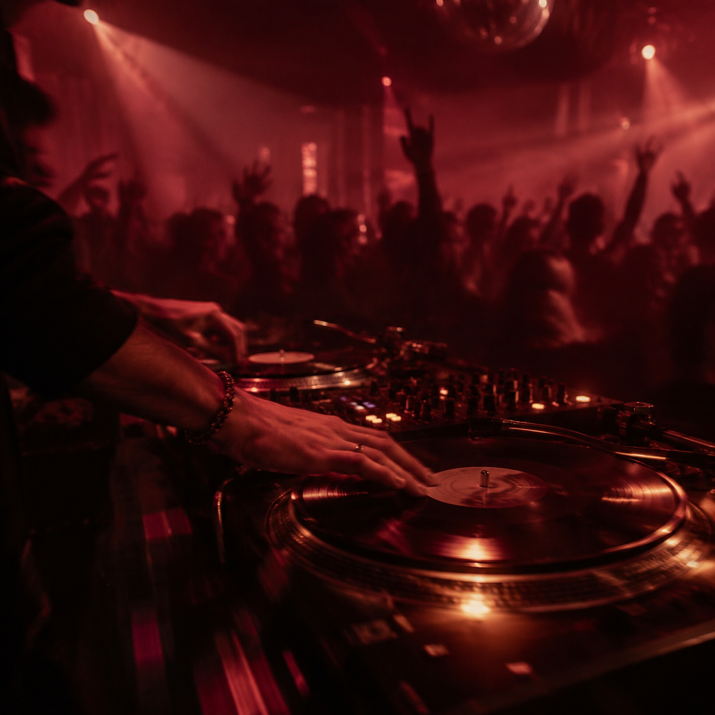 DJ at Big Vee