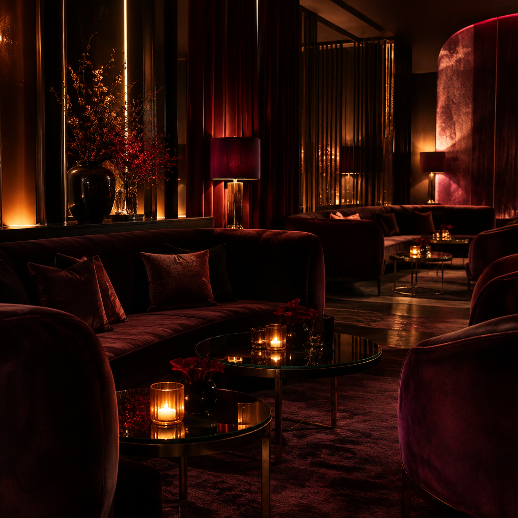 Lounge seating at Big Vee