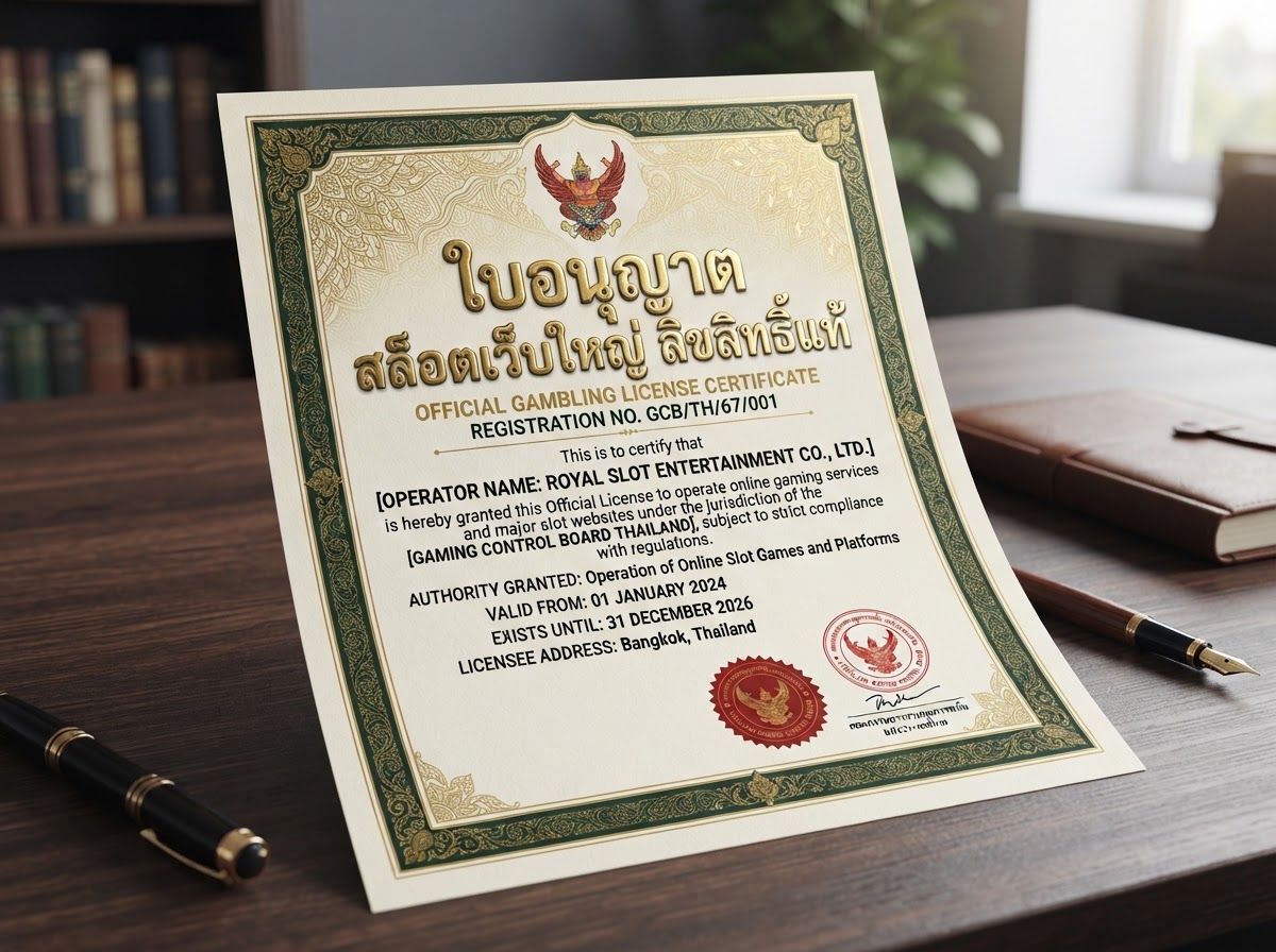 ใบอนุญาต สล็อตเว็บใหญ่ PG SLOT ลิขสิทธิ์แท้ 100% ปรับอัตราชนะสูง 2026