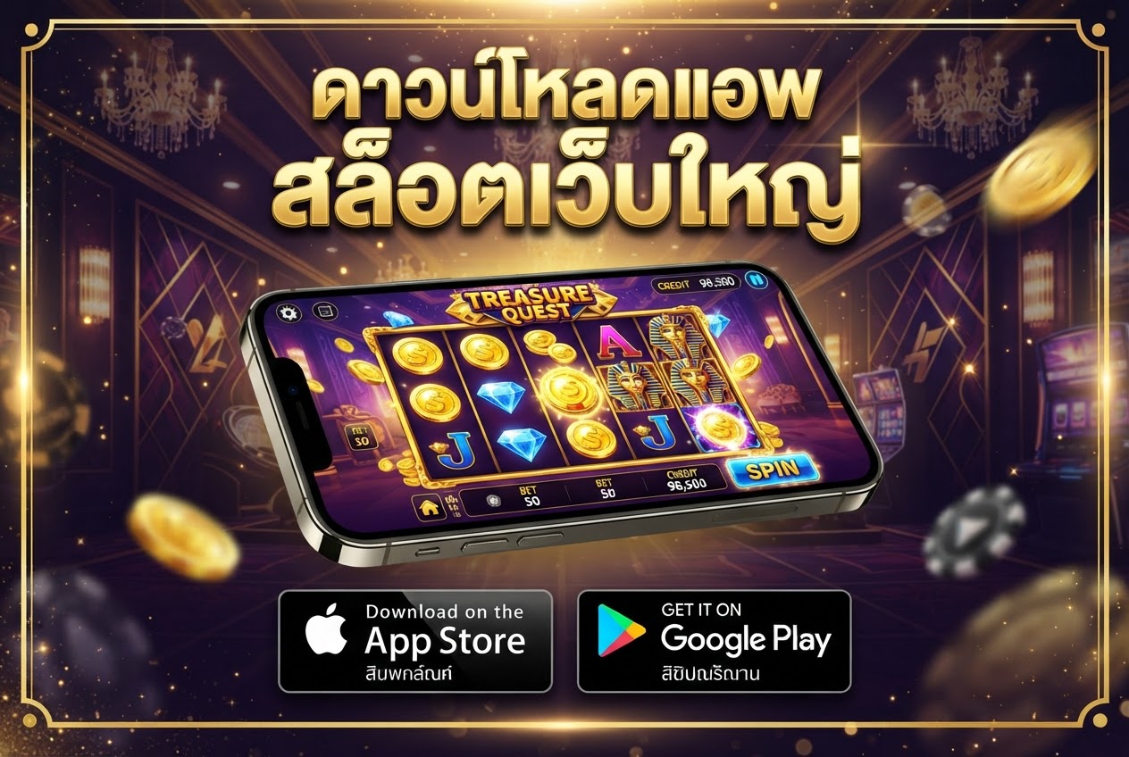 ดาวน์โหลดแอพ สล็อตเว็บใหญ่ PG SLOT มือถือ 2026