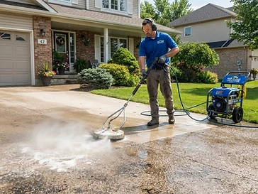 BrightSide Pro Wash Driveway Deep Clean