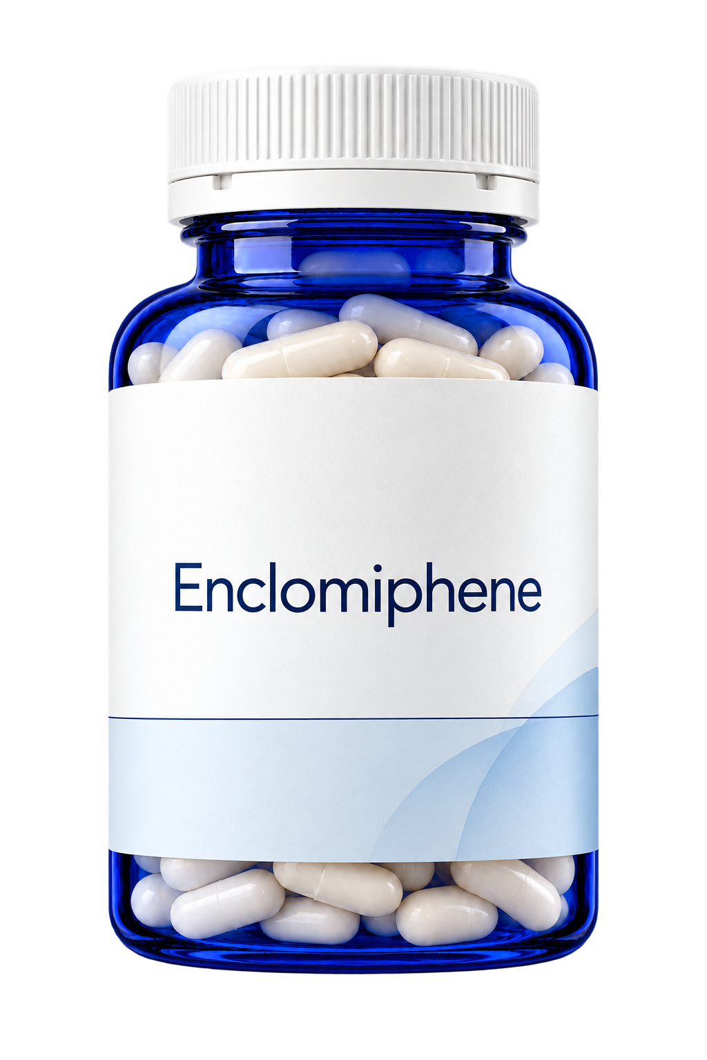 Enclomiphene product packaging