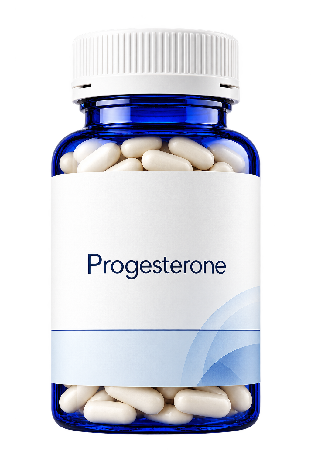 Progesterone product packaging