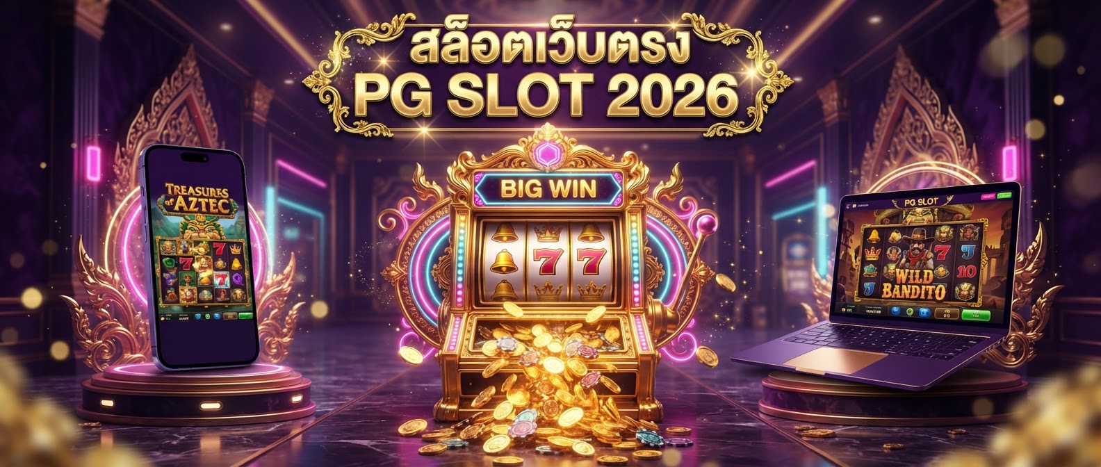 PG SLOT สล็อตเว็บตรง 2026 ฝากถอน True Wallet ออโต้ โบนัสแตกหนัก