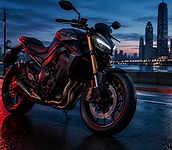 Motorrad für die Klasse A