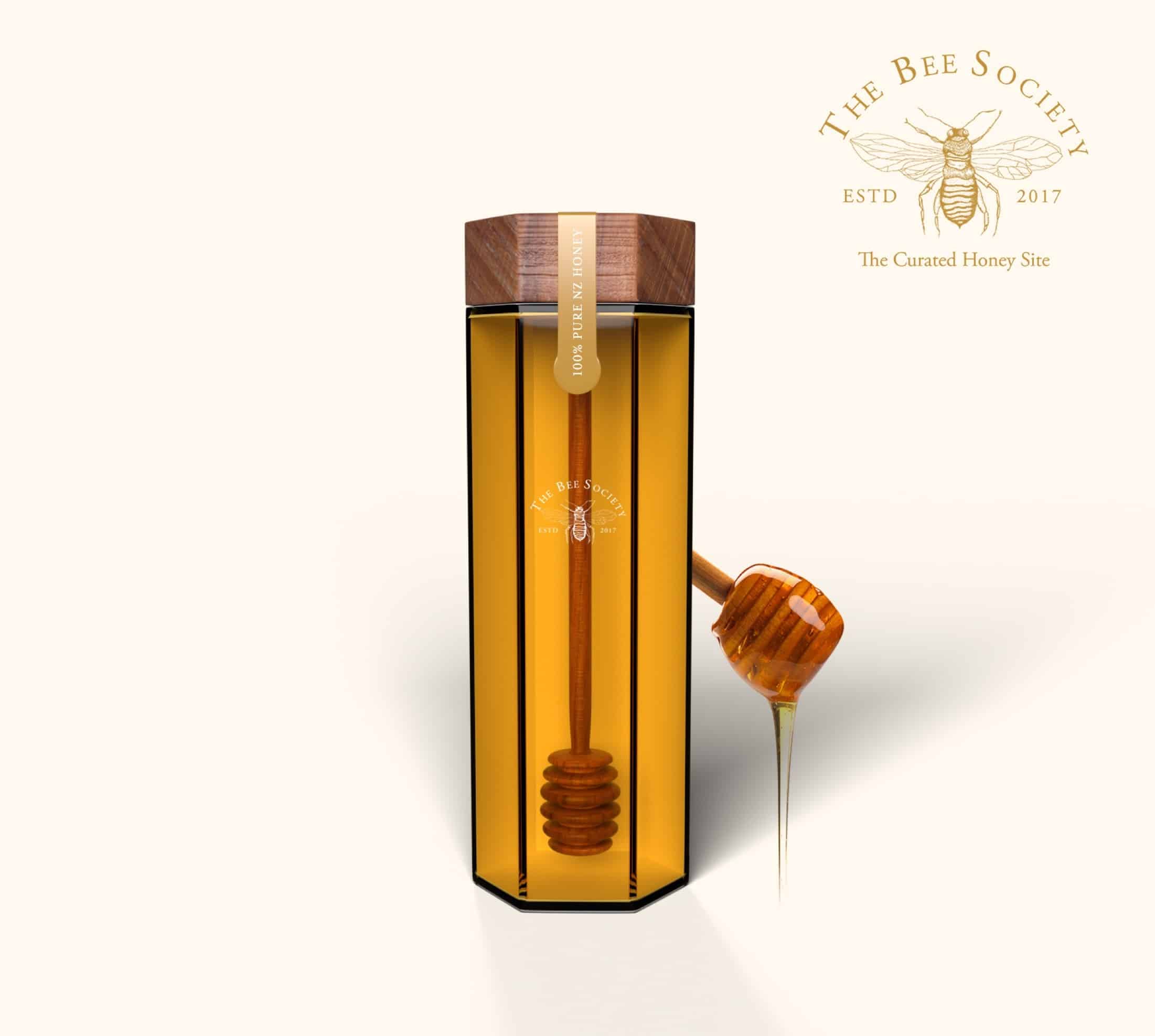 One of the jar concepts developed for The Bee Society.