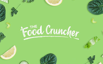 The main project image for The Food Cruncher website and brand project.