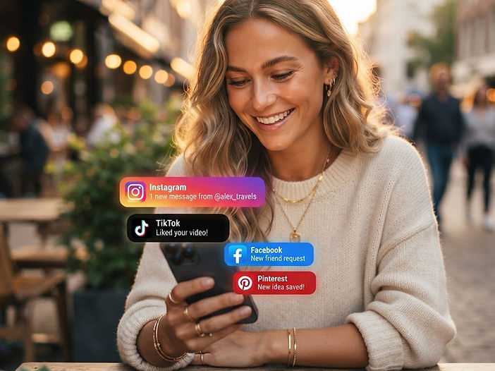 Make Money with Instagram, Threads, Facebook, Pinterest or TikTok