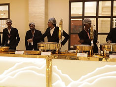 Rumali roti and kadai paneer counter – Namma Meenambiga Caterers, Chennai
