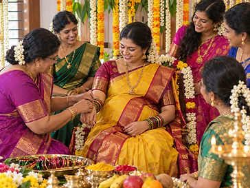Valaikappu / Seemantham function