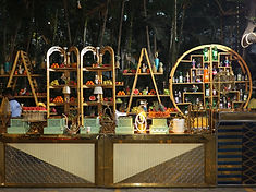 Fruit welcome display – Namma Meenambiga Caterers, Chennai