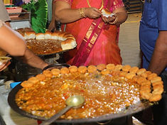 Pav bhaji, fresh off the tawa – Namma Meenambiga Caterers, Chennai