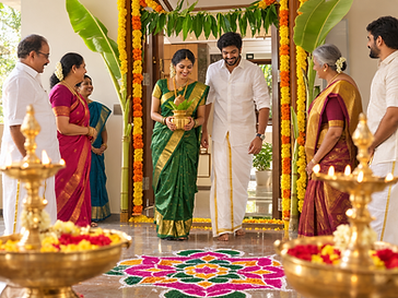 Housewarming lunch service (Grahapravesam)