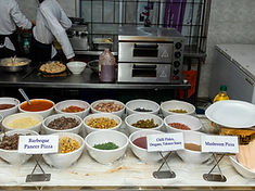 Live pizza counter – Namma Meenambiga Caterers, Chennai