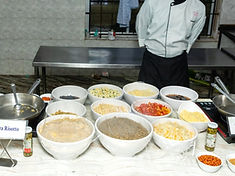 Italian pasta bar – Namma Meenambiga Caterers, Chennai