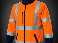 ProfiWear — Lot 184 — 258 orange/navy high-visibility softshell jackets with detachable sleeves
