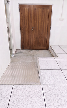 Raised Floor Systems in an illustrative interior