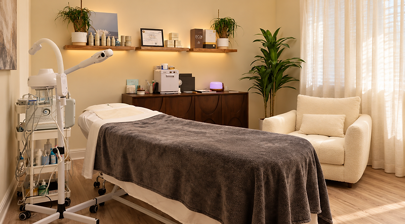 OR Elysian facial treatment room