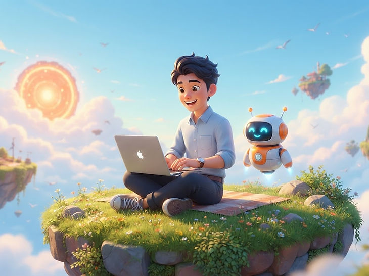 仲間と学び、実務で使えるAIアプリをつくる様子