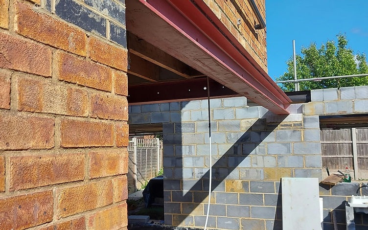 Open-Plan Kitchen & Dining Conversion in Rainham — photograph 5 by Kent Building Contractors