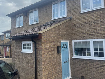 Front Porch & Downstairs WC — Home Extensions in Lordswood, completed by Kent Building Contractors