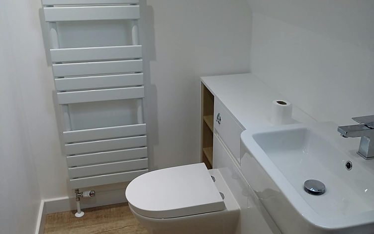 Bathroom Transformations in Rainham in Rainham — photograph 1 by Kent Building Contractors